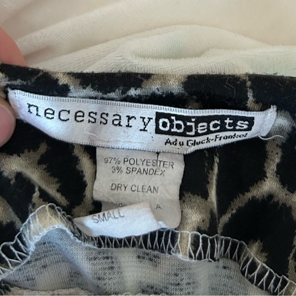 Necessary Objects Woman’s Small Cheetah Print Sleeveless Mini dress - Picture 7 of 9